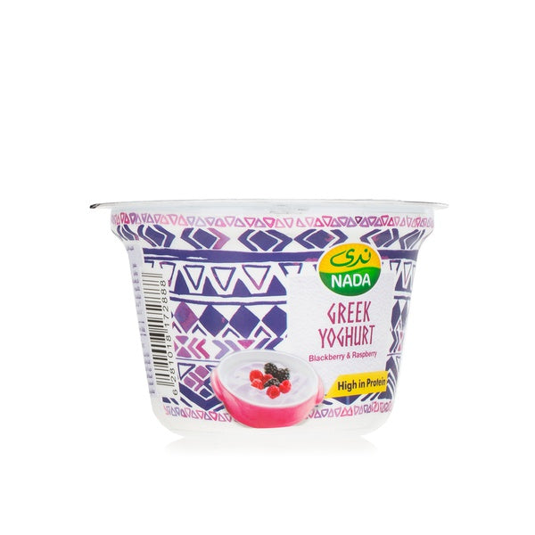 Nada Greek blackberry and raspberry yoghurt 160g