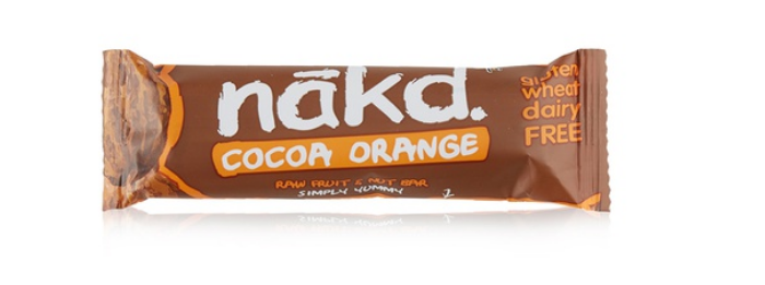Nakd guilt free cocoa orange bar 35g