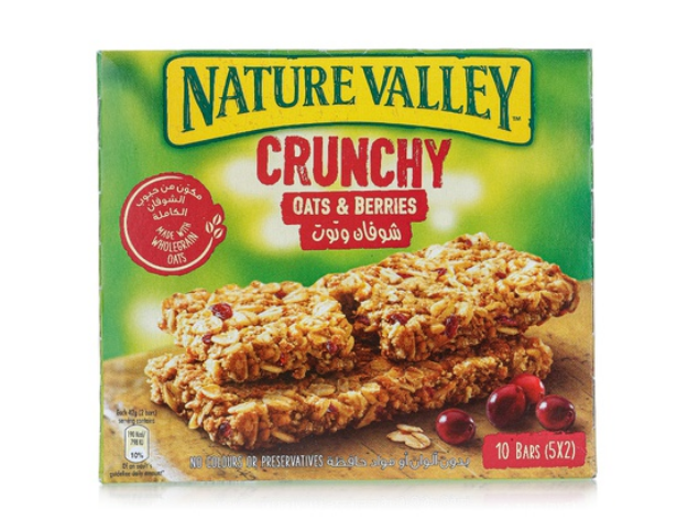 Nature Valley oats and berries bars 42g
