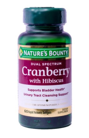 Nature\'s Bounty Cranberry With Vitamin C & E