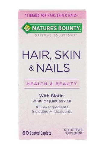 Nature\'s Bounty Hair, Skin & Nails 60 Capsules