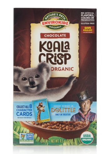 Nature\'s Path chocolate koala crisp 325g