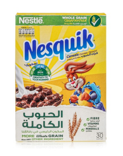 Nestle Nesquik chocolate cereal 30g