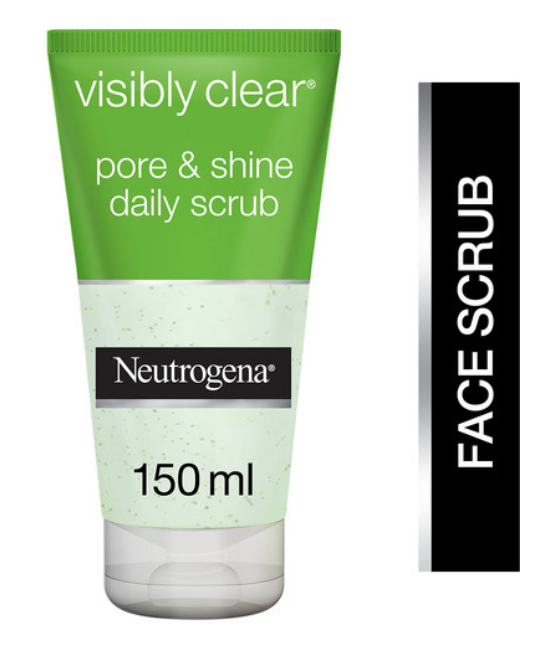 Neutrogena Facial Scrub Visibly Clear Pore & Shine 150ml