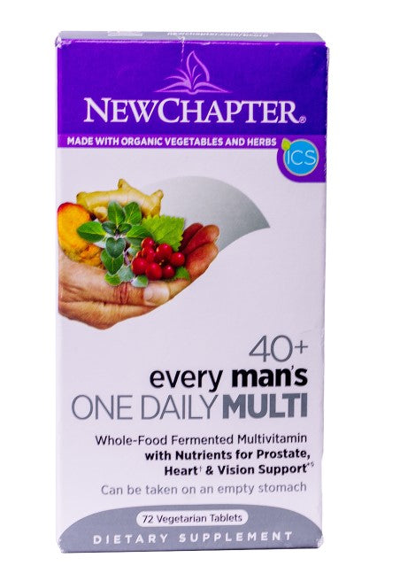 New Chapter Every Man\'s One Daily 40+ Multivitamin
