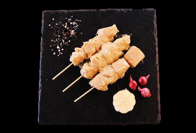 New Zealand Defrosted BBQ Marinated Chicken Skewers