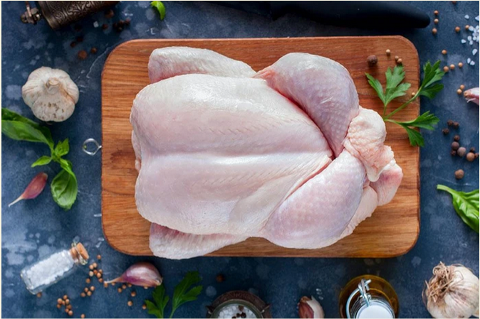 New Zealand Free Range Frozen Whole Chicken 1.35kg