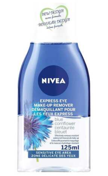 Nivea Express Eye Make Up Remover 125ml