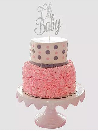 Oh Baby Fondant Chocolate Cake