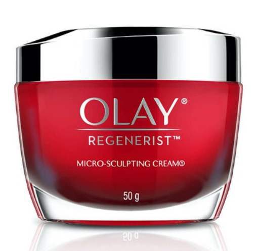 Olay Regenerist Micrsculping Cream with Hyaluronic Acid for Intensely Hydrated and Fir