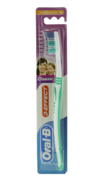 Oral-B 3-Effect Classic Medium Toothbrush 1 Piece