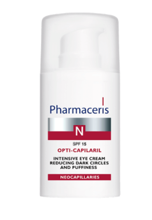 PHARMACERIS - Intensive Eye Cream Reducing Dark Circles And Puffiness Spf 15 Opti - Ca