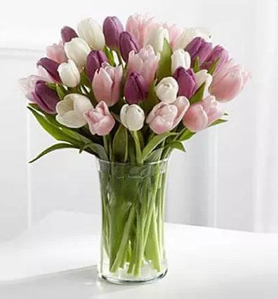 Painted Skies Tulip Bouquet Standard