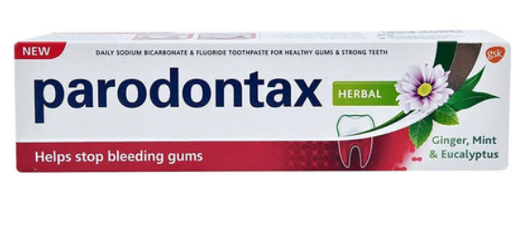 Parodontax Herbal Ginger Mint And Eucalyptus Toothpaste 75ml