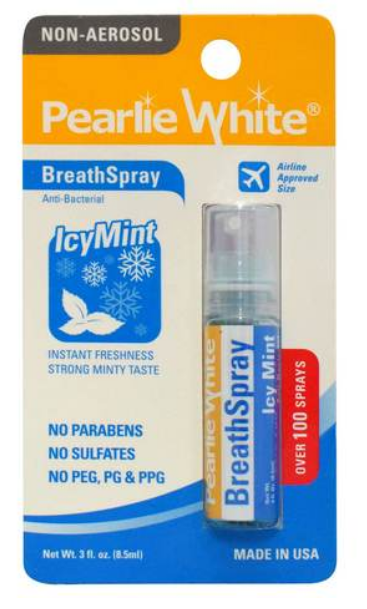 Pearlie White Breath Spray Icymint 8.5ml