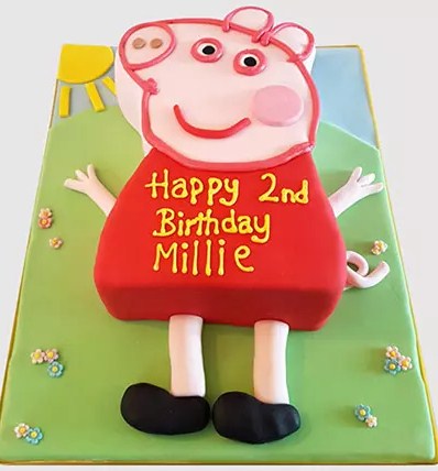 Peppa Pig Chocolate Cake