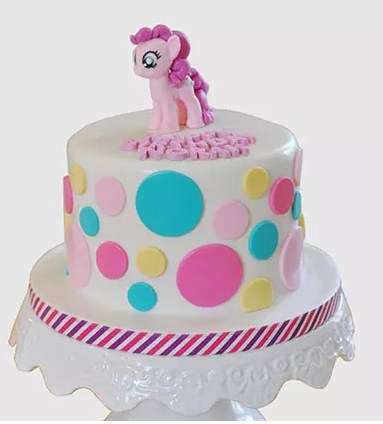 Pinkie Pie Little Pony Chocolate Cake