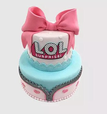 Pretty Lol Surprise Chocolate Cake