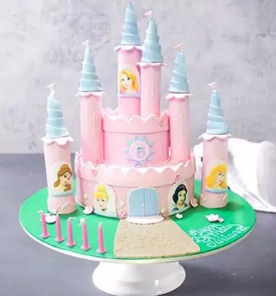 Princess Castle Chocolate Cake- 6 Kg