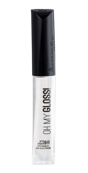 Rimmel London Oh My Gloss! Lip Gloss - 800 Crystal Clear, 6.5ml