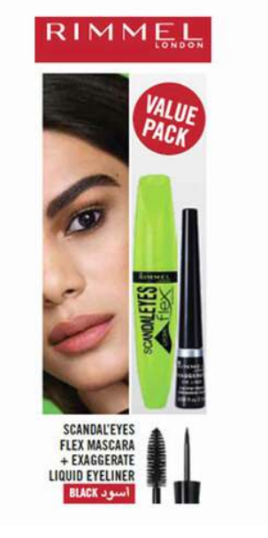 Rimmel Scandaleyes Flex + Exaggerate Liquid Liner