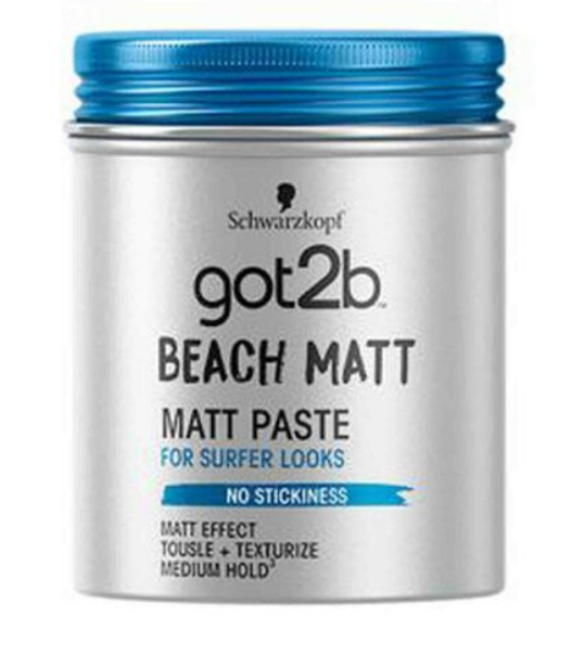 Schwarzkopf GOT2B Beach Matt Paste 100ml