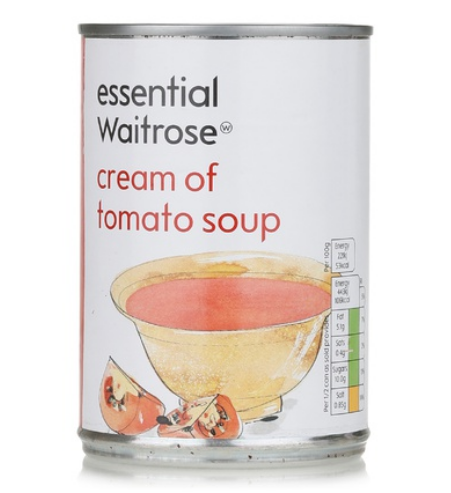 Essential Waitrose cream of tomato soup 400g