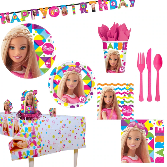 Barbie Sparkle Kit For 16 People