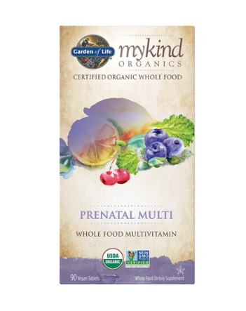 Mykind Organics Prenatal Multi 90 Vegan Tablets