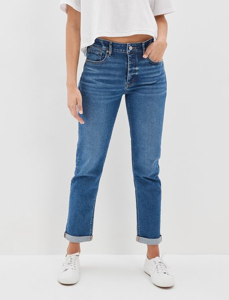 AE STRETCH LOW-RISE TOMGIRL JEAN