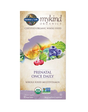 Mykind Organics Prenatal Once Daily Multi 90 Vegan Tablets