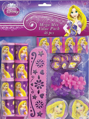 Disney Rapunzel Mega Mix Value Pack Favors 48pcs