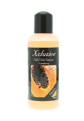 Xcluzive Papaya Nail Polish Remover Pink 120ml