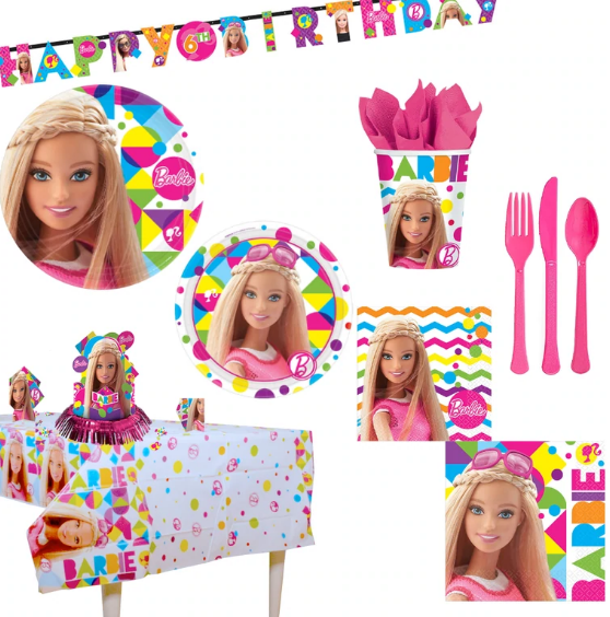 Barbie Sparkle Kit For 8 People
