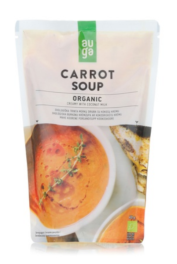 Auga organic carrot soup 400g