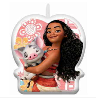 Disney Moana Birthday Candle