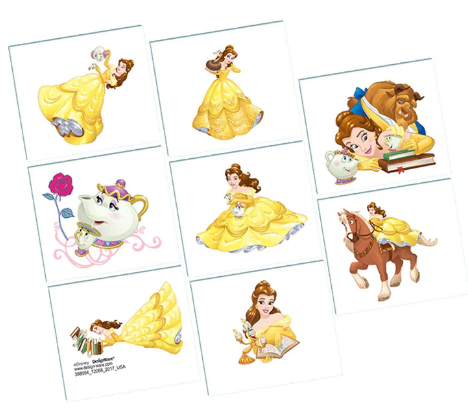 Disney Beauty And The Beast Tattoos