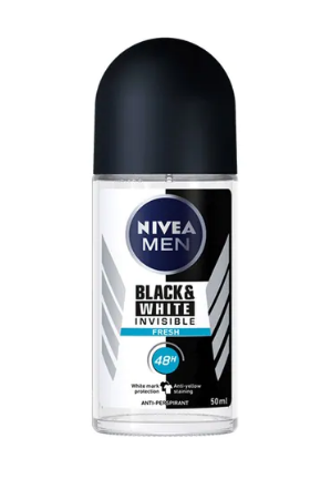 Nivea Anti Perspirant Black And White Invisible Fresh Rol On Multicolour 50ml