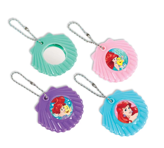 Ariel Dream Big Shell Mirror Keychain 12pcs