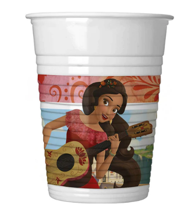 Disney Elena Of Avalor Plastic Cups 8pcs