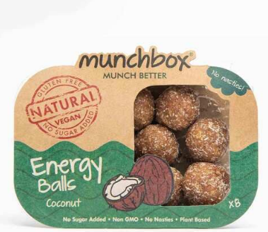 Munchbox Coconut Date Balls 80g