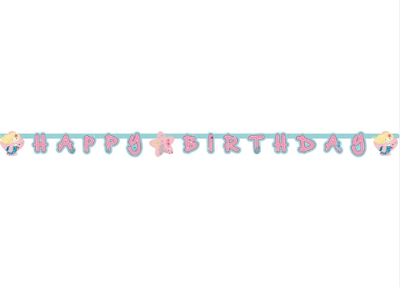Be A Mermaid Letter Banner 180cm X 15cm