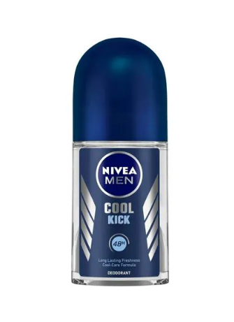 Nivea Men Aqua Cool Kick Deodorant Roll-On White 50ml