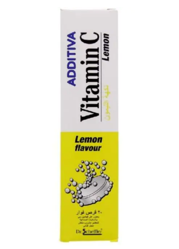 Additiva Vitamin C Effervescent Tablets - 20 Tablets