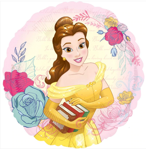 Beauty & The Beast Foil Balloon 18in