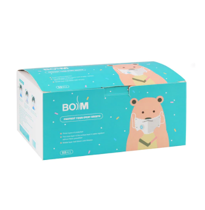 Disposable Kids Face Mask 50pcs Set BOSIM
