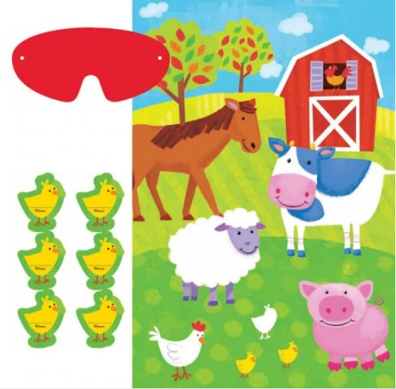 Barnyard Fun Party Game