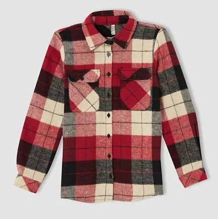 DeFacto Long Sleeves Shirt - Red