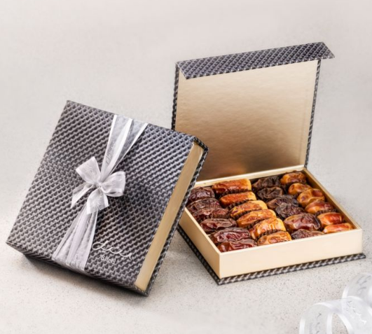 Silver Carbon Gift Set (Premium Plain Dates)