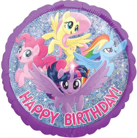 My Little Pony Friendship Happy Birthday Balloon 45cm